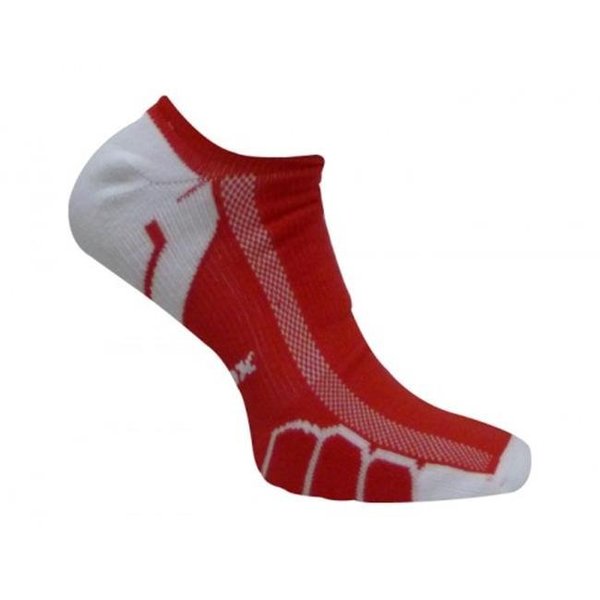 Vitalsox Vitalsox VT 0310 Ghost Light Weight Running Socks; Red - Small VT0310_RD_SM